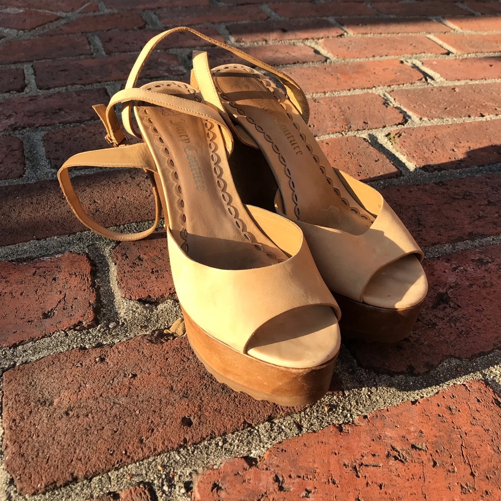 Juicy Couture platform heels